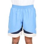 Niebieskie Majtki szorty męskie Colour-Blocking z poliestru na wiosnę marki adidas w rozmiarze XL 