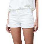 Białe Krótkie spodnie damskie na lato marki Frame 
