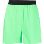 Zielone Krótkie spodnie damskie na lato marki Msgm w rozmiarze S 