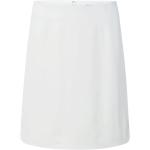 Białe Mini spódniczki damskie eleganckie mini na imprezę marki Calvin Klein w rozmiarze L 