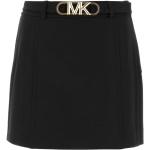 Czarne Mini spódniczki damskie mini marki Michael Kors MICHAEL w rozmiarze XS 
