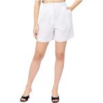Białe Krótkie spodnie damskie marki Armani Exchange w rozmiarze L 