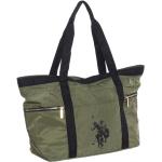 Zielone Shopper bags damskie marki US Polo Association 