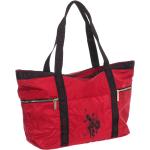 Czerwone Shopper bags damskie marki US Polo Association 