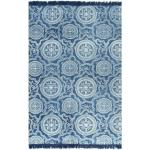 Niebieskie Dywany kilimy bawełniane 