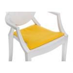 Żółte Poduszki na krzesła 
