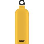 SIGG - Aluminiowa butelka na wodę, żółta, podróżna