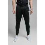 Czarne Spodnie dresowe męskie sportowe marki SikSilk w rozmiarze XL 