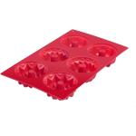 Czerwone Formy silikonowe żaroodporne marki Westmark 