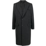 Czarne Płaszcze męskie eleganckie marki Dolce & Gabbana w rozmiarze L 