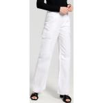 Białe Jeansy damskie dżinsowe marki Sinsay w rozmiarze XL 