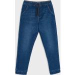 Granatowe Jeansy dziecięce dla chłopców dżinsowe marki Sinsay w rozmiarze 98 