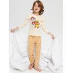 Kremowe Piżamy dziecięce dla chłopców bawełniane marki Sinsay w rozmiarze 128 Psi Patrol 