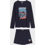 Granatowe Piżamy dziecięce dla chłopców bawełniane marki Sinsay w rozmiarze 152 Superman 