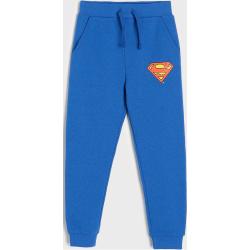 Sinsay - Spodnie dresowe jogger Superman - Niebieski