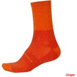 Skarpety rowerowe Endura BaaBaa Merino Winter Socks Orange