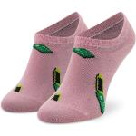 Różowe Stopki damskie marki Happy Socks 