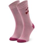 Różowe Skarpetki damskie marki Happy Socks 