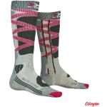 Szare Skarpety narciarskie damskie marki X-Socks w rozmiarze XXS 