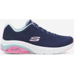 Granatowe Niskie sneakersy damskie sportowe marki Skechers w rozmiarze 37 