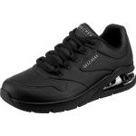 Czarne Sneakersy na koturnie damskie sportowe marki Skechers Uno 2 w rozmiarze 35 