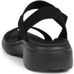 Czarne Sandały dla dziewczynek na lato marki Skechers Arch Fit w rozmiarze 35 