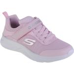 Różowe Sneakersy sznurowane damskie sportowe z tkaniny marki Skechers 