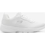Białe Niskie sneakersy sportowe marki Skechers Dynamight w rozmiarze 36 