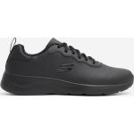 Czarne Sneakersy sznurowane męskie sportowe z tkaniny marki Skechers Dynamight w rozmiarze 41 