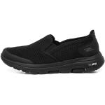 Czarne Buty sportowe męskie amortyzujące gładkie sportowe syntetyczne marki Skechers Go Walk 5 w rozmiarze 44,5 