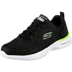 Limonkowe Sneakersy sznurowane męskie sportowe marki Skechers Dynamight w rozmiarze 39,5 