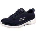 Granatowe Sneakersy męskie marki Skechers Go Walk 6 w rozmiarze 42,5 