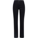 Czarne Proste jeansy Skinny fit dżinsowe marki Brax w rozmiarze L 