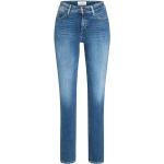 Niebieskie Jeansy rurki damskie Skinny fit dżinsowe marki CAMBIO w rozmiarze XS 