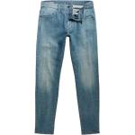 Niebieskie Jeansy rurki Skinny fit dżinsowe o szerokości 34 o długości 34 marki G-Star 