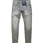 Szare Jeansy rurki męskie Skinny fit dżinsowe o szerokości 34 o długości 34 na wesele marki G-Star 