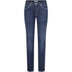 Niebieskie Proste jeansy Skinny fit dżinsowe marki MAC w rozmiarze M 