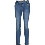Niebieskie Jeansy rurki damskie Skinny fit dżinsowe marki MOS MOSH 