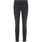 Czarne Proste jeansy Skinny fit dżinsowe marki MOS MOSH 