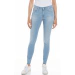Indygo Elastyczne jeansy damskie Skinny fit dżinsowe o szerokości 25 o długości 30 marki Replay w rozmiarze XXS 