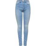Niebieskie Jeansy rurki Skinny fit dżinsowe marki ONLY w rozmiarze S 
