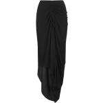 Czarne Spódnice midi damskie w rozmiarze XL 