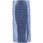 Niebieskie Spódnice midi damskie z cekinami marki Ermanno Scervino w rozmiarze L 