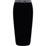 Czarne Spódnice damskie eleganckie z wiskozy marki Michael Kors MICHAEL w rozmiarze S 