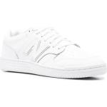 Białe Sneakersy sznurowane męskie na wiosnę marki New Balance w rozmiarze 44 