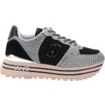 Czarne Sneakersy skórzane damskie eleganckie marki Liu Jo w rozmiarze 36 