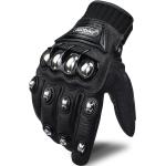 Czarne Rękawiczki do ekranów dotykowych damskie w rozmiarze XL 