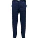 Niebieskie Spodnie typu chinos w stylu casual marki Only & Sons w rozmiarze L 