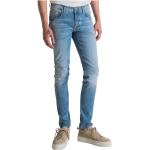 Niebieskie Jeansy rurki Super skinny fit dżinsowe marki Antony Morato 