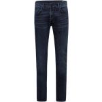 Czarne Proste jeansy męskie rurki dżinsowe o szerokości 36 o długości 34 marki Baldessarini 